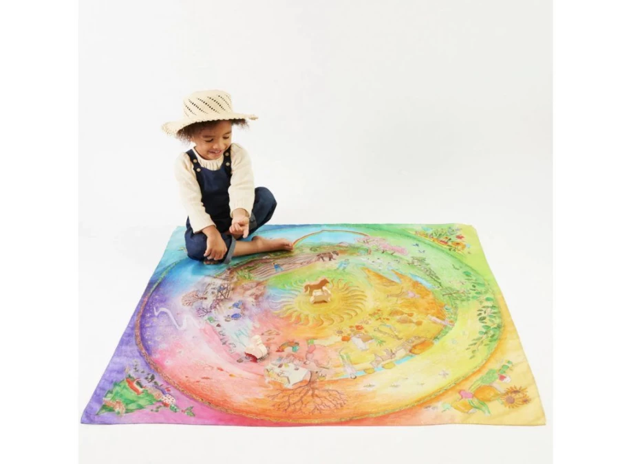 Utukutu Silk Scarf A Year On The Farm | Toys