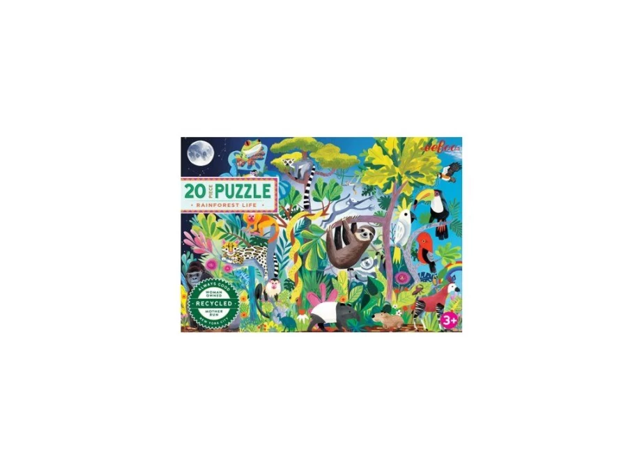 Utukutu Puzzle Rainforest 20 Pieces | Toys