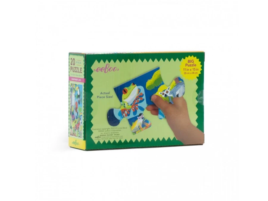 Utukutu Puzzle Rainforest 20 Pieces | Toys