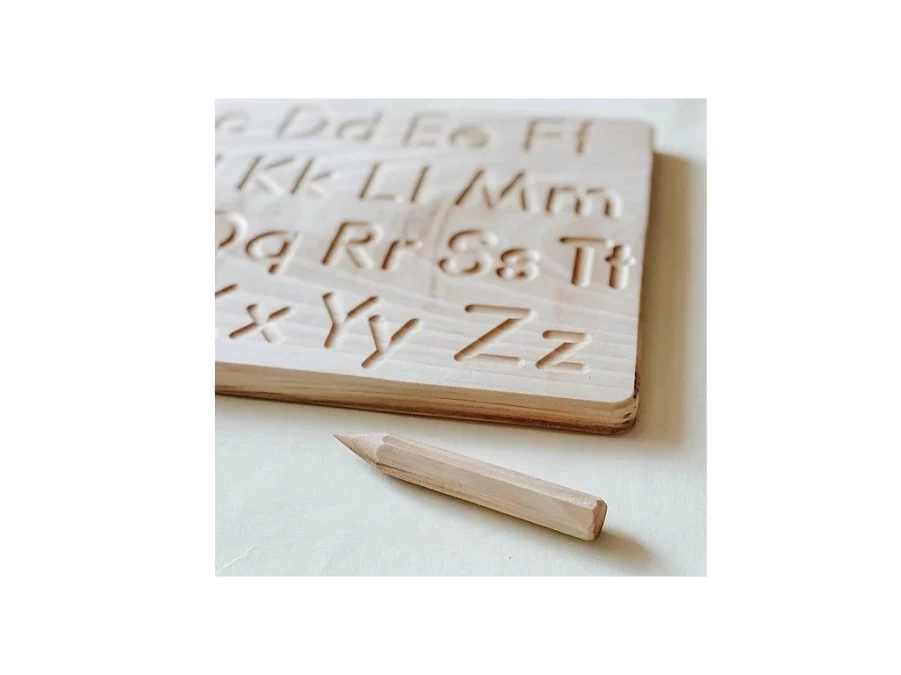 Utukutu Writing Tracing Chart - Lower And Uppercase Letters | Montessori Aids