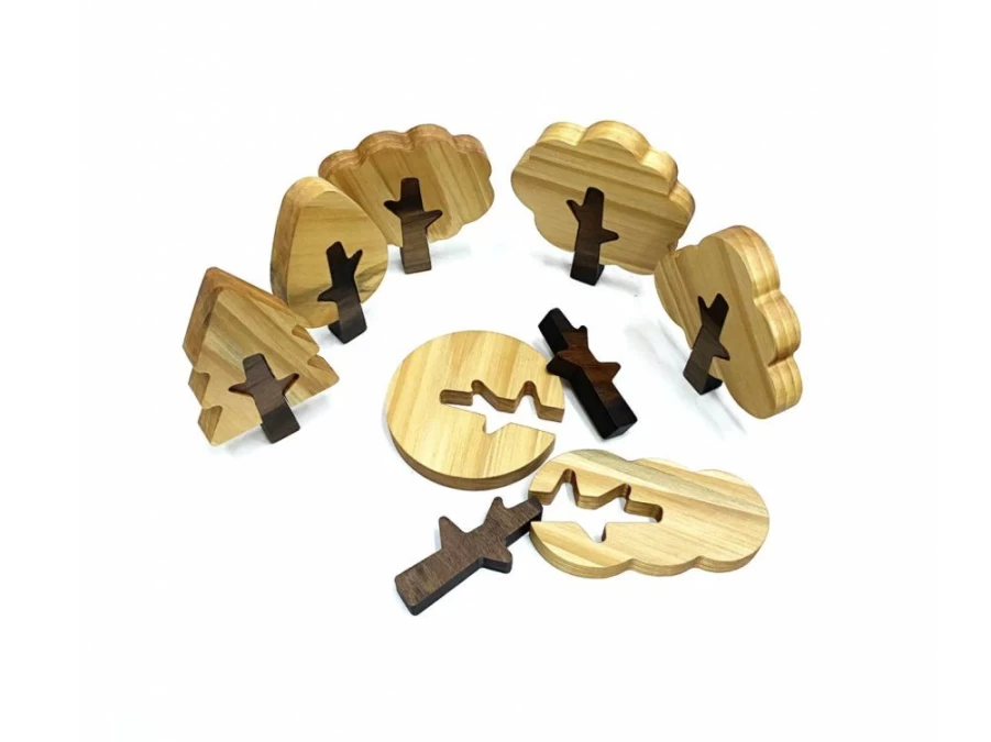Utukutu Trees Puzzle (7Pcs) | Toys