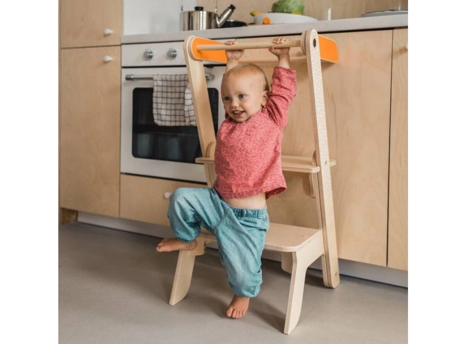 Utukutu Learning Tower For Children Kidhelper Natural | Mobility And Balance Aids