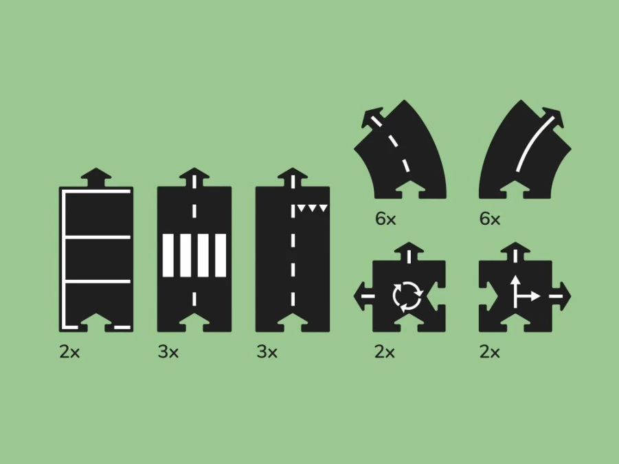 Utukutu Highway (24 Pieces) | Toys