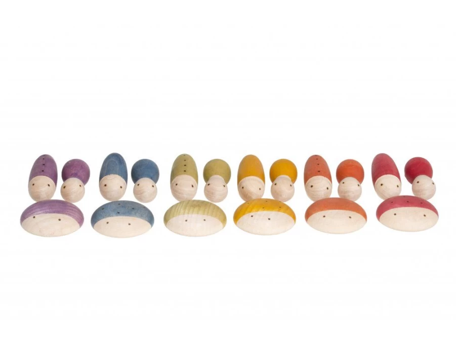 Utukutu Insects Wooden Figures (18 Pcs) | Toys