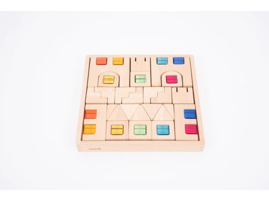 Utukutu Wooden Building Gem Blocks | Toys