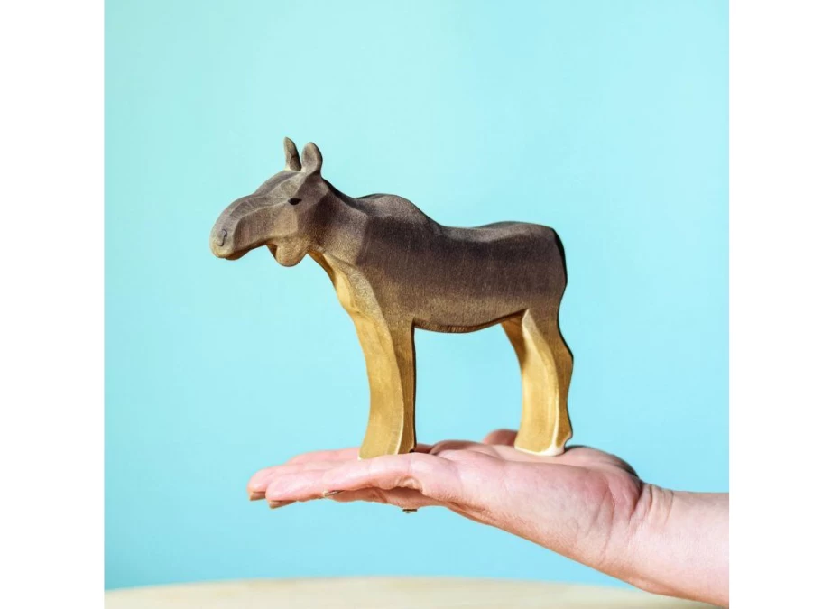 Utukutu Wooden Animal Doe From Moose | Toys