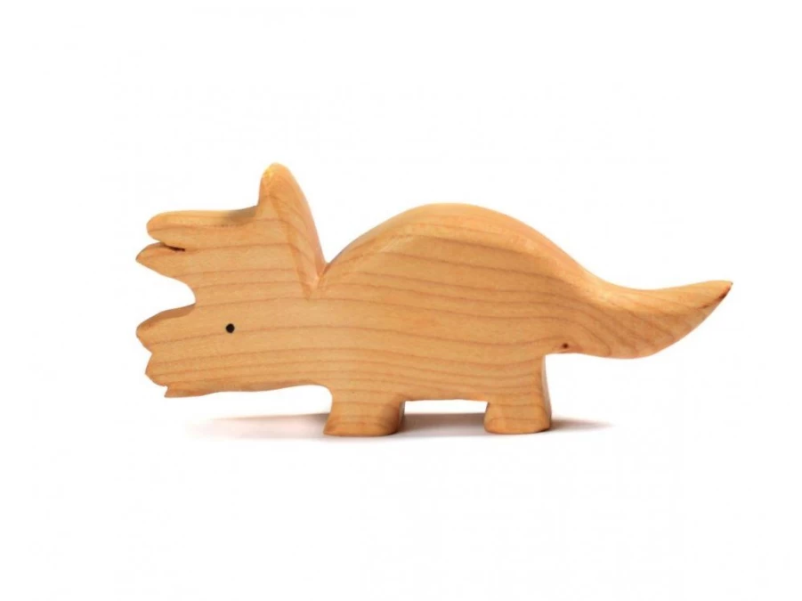 Utukutu Wooden Dinosaur Triceratops | Toys