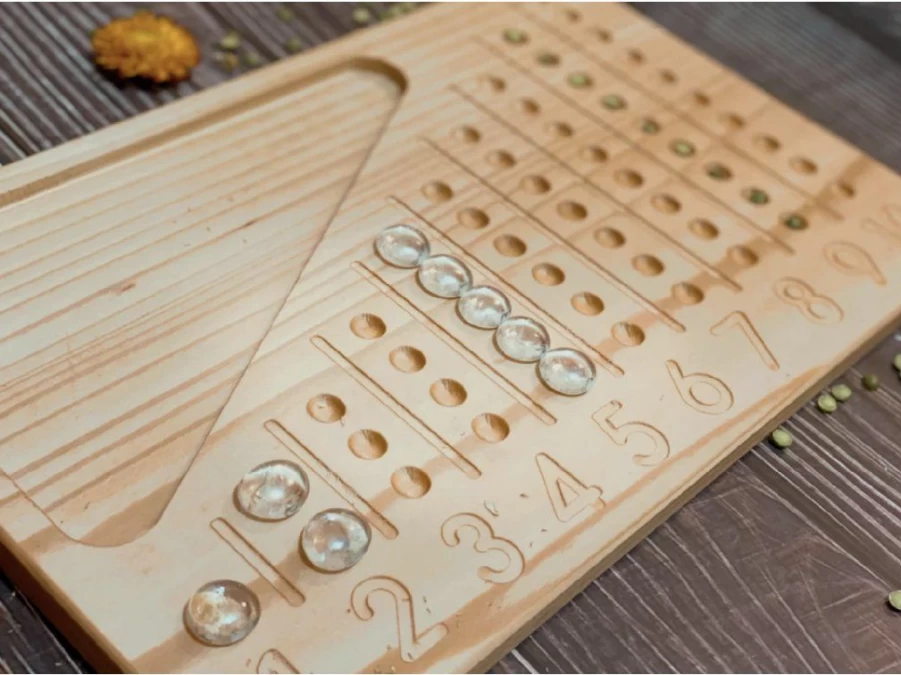 Utukutu Abacus Number Board | Montessori Aids