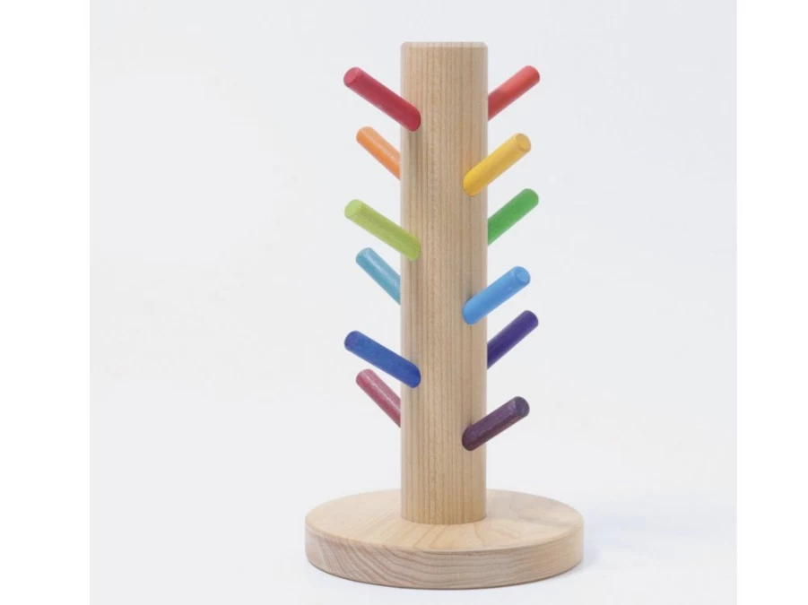 Utukutu Sorting Helper Building Rings Rainbow | Toys