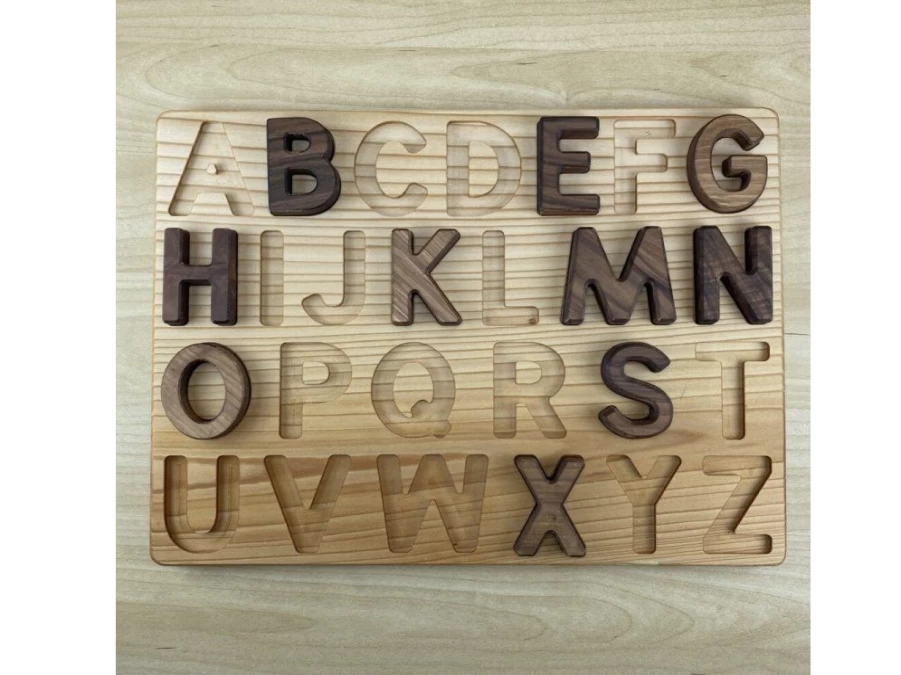 Utukutu Uppercase Alphabet Puzzle | Montessori Aids