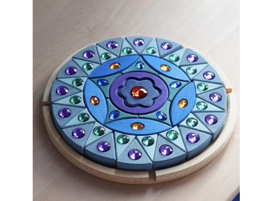 Utukutu Wooden Sparkling Mandala | Toys
