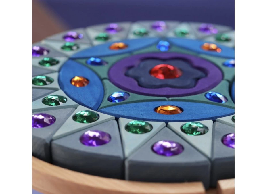 Utukutu Wooden Sparkling Mandala | Toys