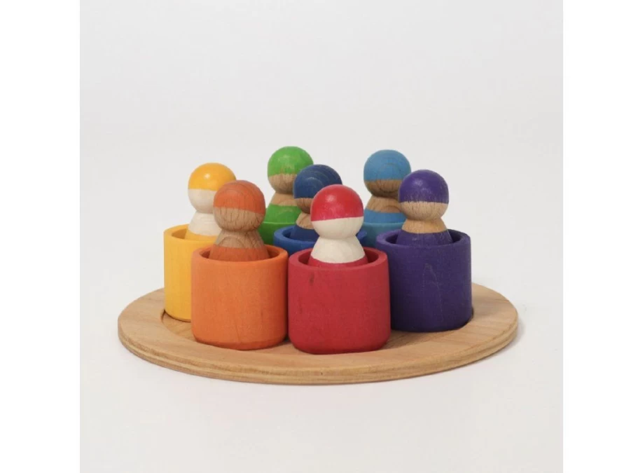 Utukutu Seven Friends In Bowls | Toys