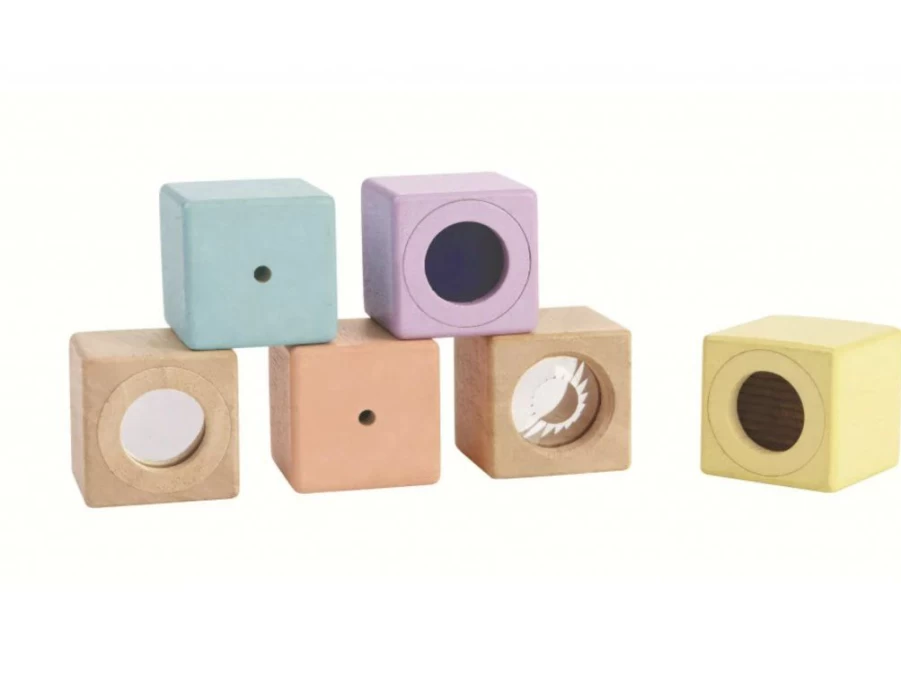 Utukutu Sensory Cubes (6 Pcs) "Planlifestyle" | Toys