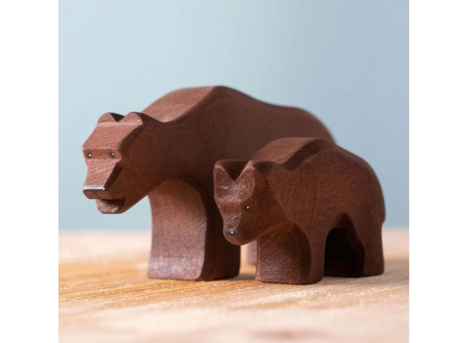 Utukutu Small Wooden Animal Bear | Toys