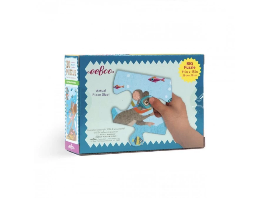 Utukutu Puzzle Underwater Treasure 20 Pieces | Toys