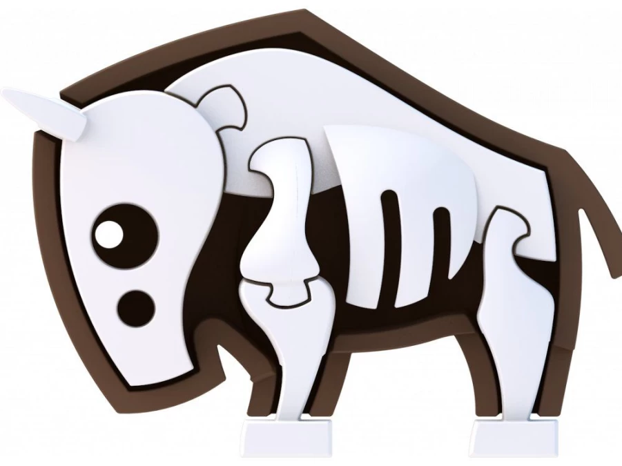 Utukutu Wilke Magnetic Folding Toy With A 3D Model Of The Savannah | Toys
