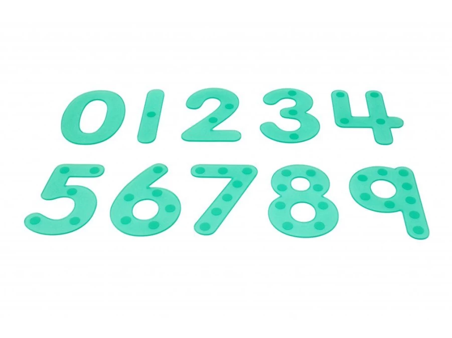 Utukutu Silishapes Dot Numbers Green | Toys