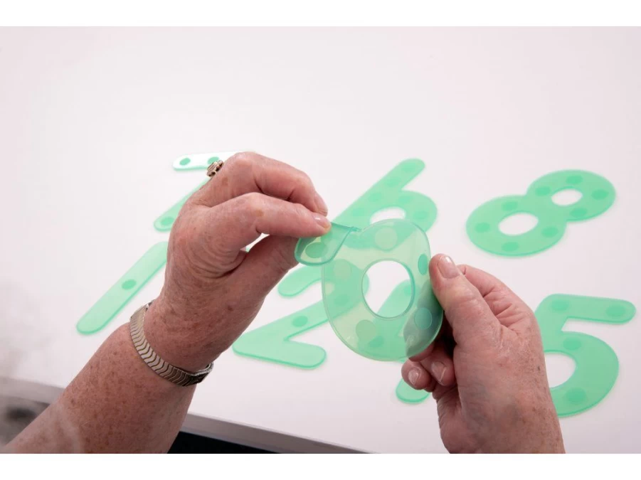 Utukutu Silishapes Dot Numbers Green | Toys