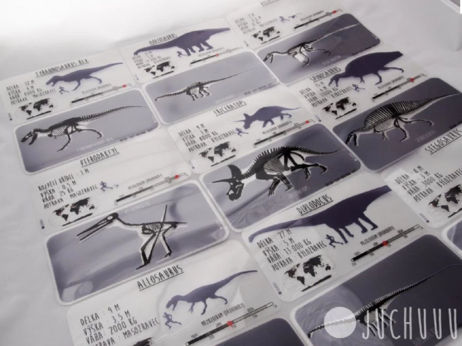 Utukutu Glow-In-The-Dark Set Dinosaurs | Light Panel And Accessories