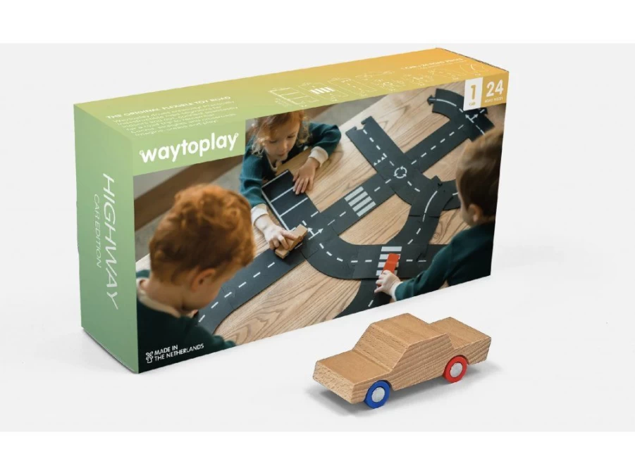Utukutu Waytoplay - Highway (24 Parts) With Toy Car | Toys