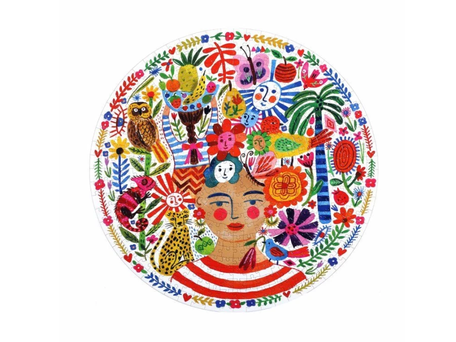 Utukutu Positivity 500 Piece Round Puzzle | Toys