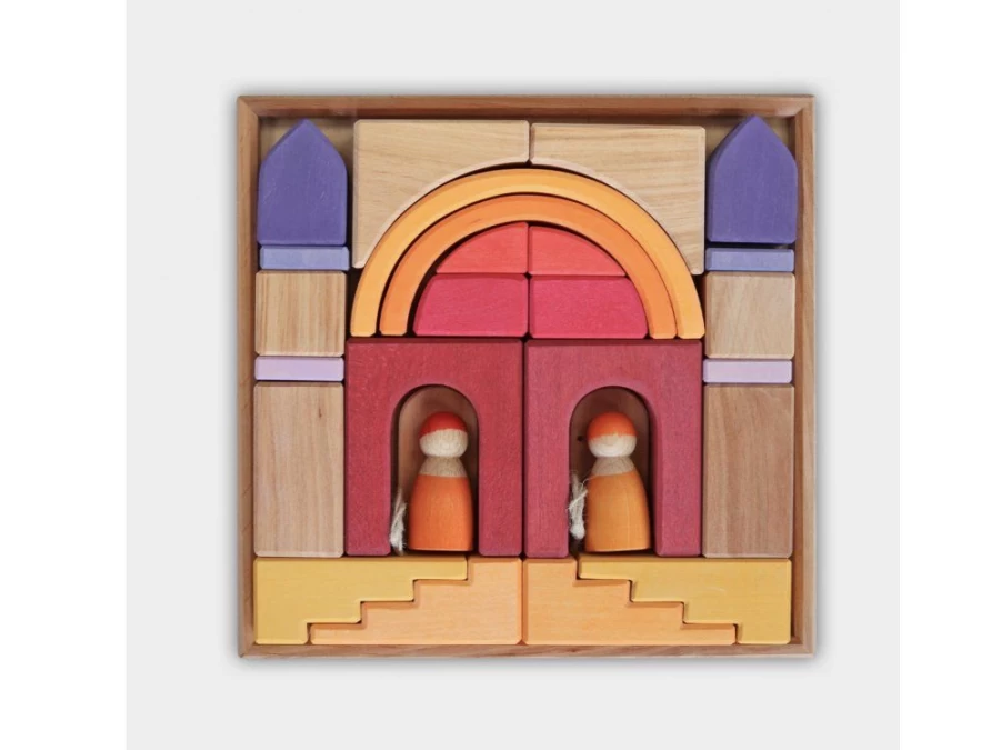 Utukutu Wooden Kit City - Desert | Toys
