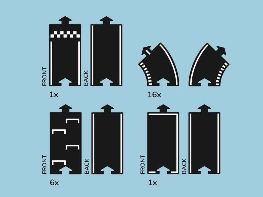 Utukutu Grand Prix (24 Pieces) | Toys