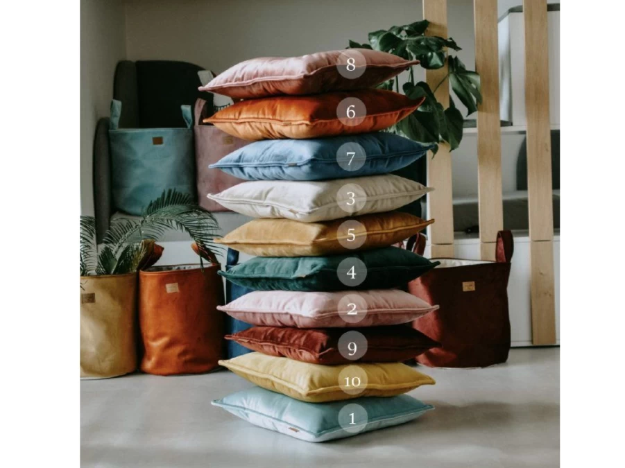 Utukutu Pillow In The Shape Of A Letter | Children'S Room Accessories