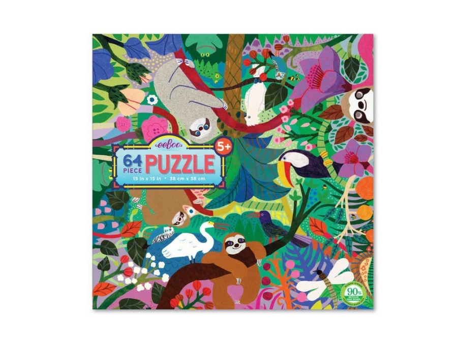 Utukutu Sloths 64 Piece Puzzle | Toys