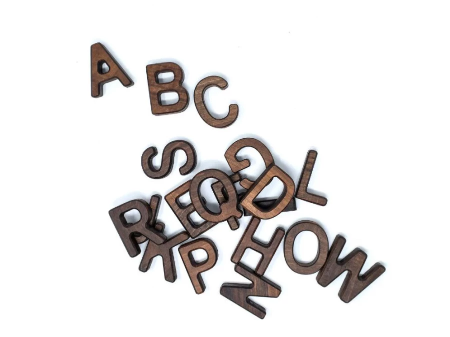 Utukutu Wooden Letters - Capital | Montessori Aids