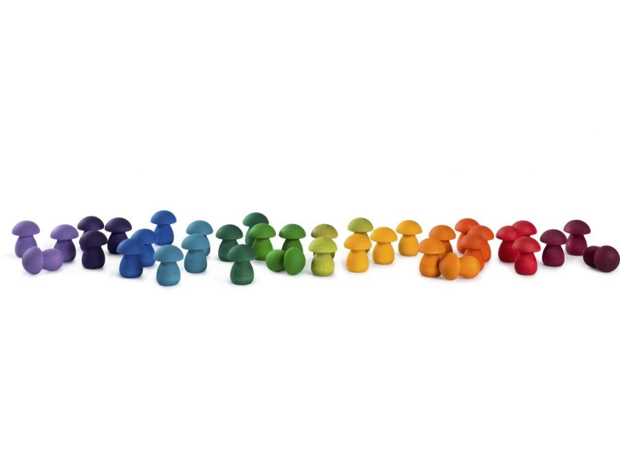 Utukutu Mandala Rainbow Mushrooms | Toys