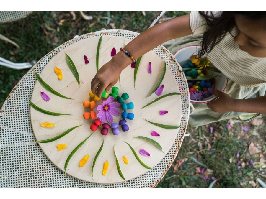 Utukutu Mandala Rainbow Mushrooms | Toys