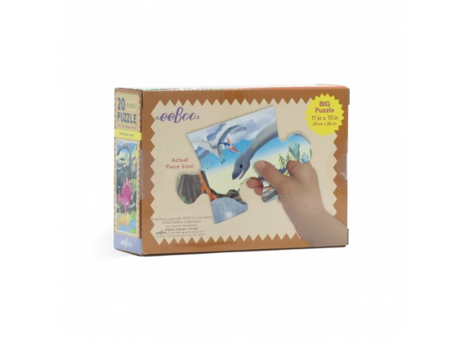 Utukutu Puzzle - Dinosaur World 20 Pieces | Toys
