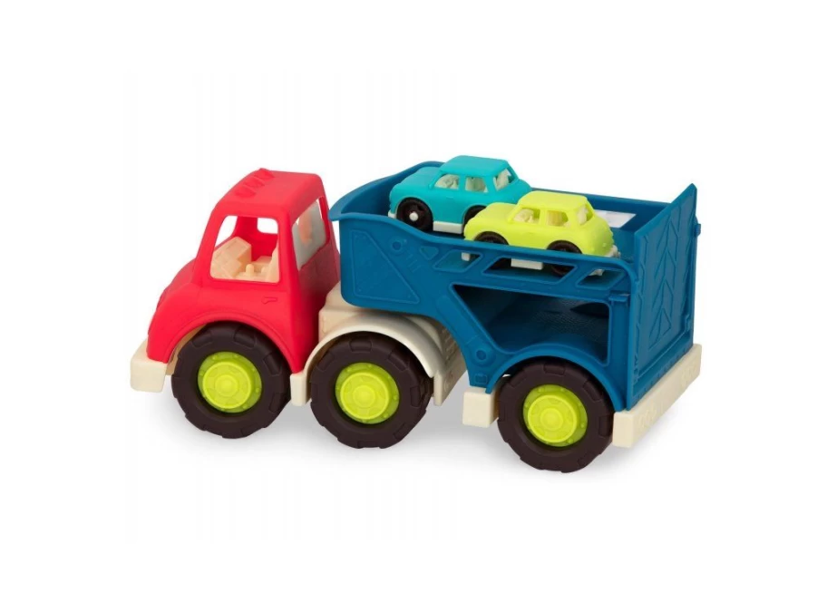 Utukutu Transporter With 6 Happy Cruisers Cars | Toys