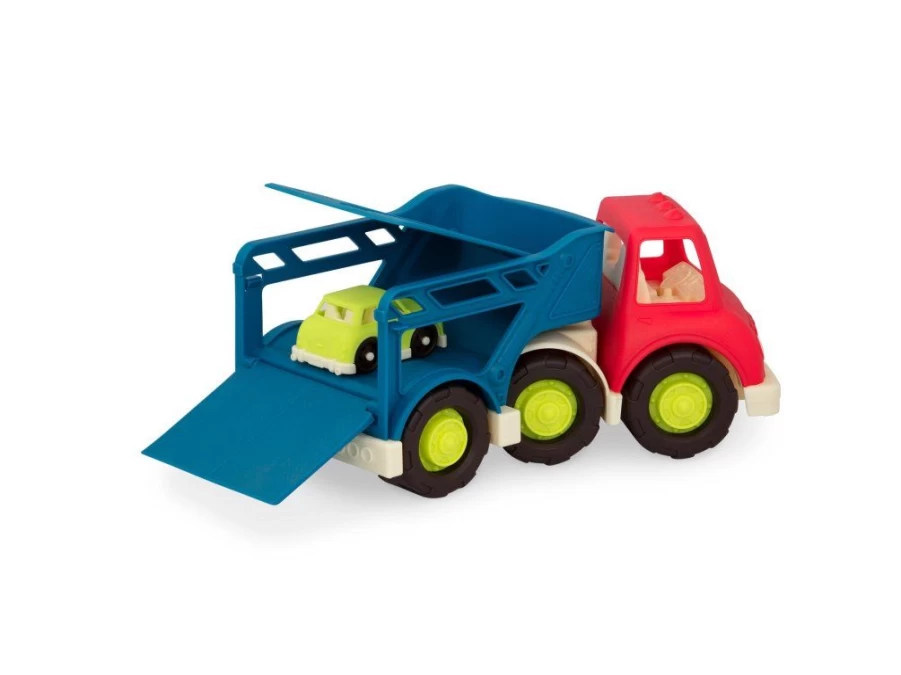 Utukutu Transporter With 6 Happy Cruisers Cars | Toys