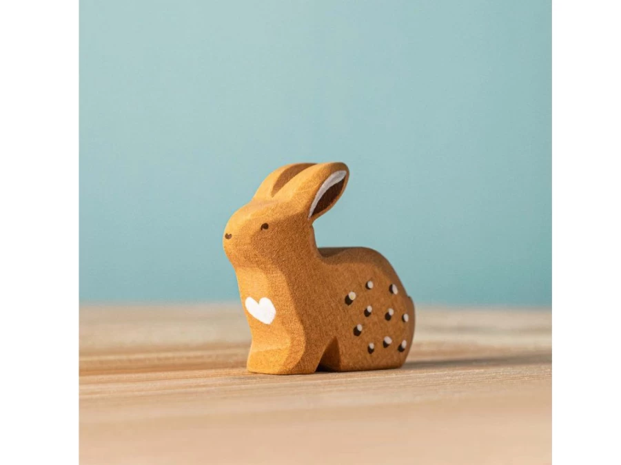 Utukutu Wooden Animal Sitting Bunny | Toys