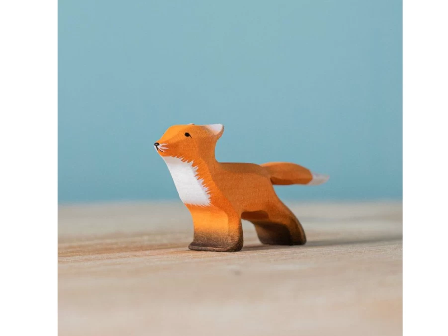 Utukutu Wooden Animal Curious Fox | Toys