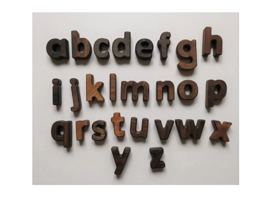 Utukutu Wooden Letters - Small | Montessori Aids