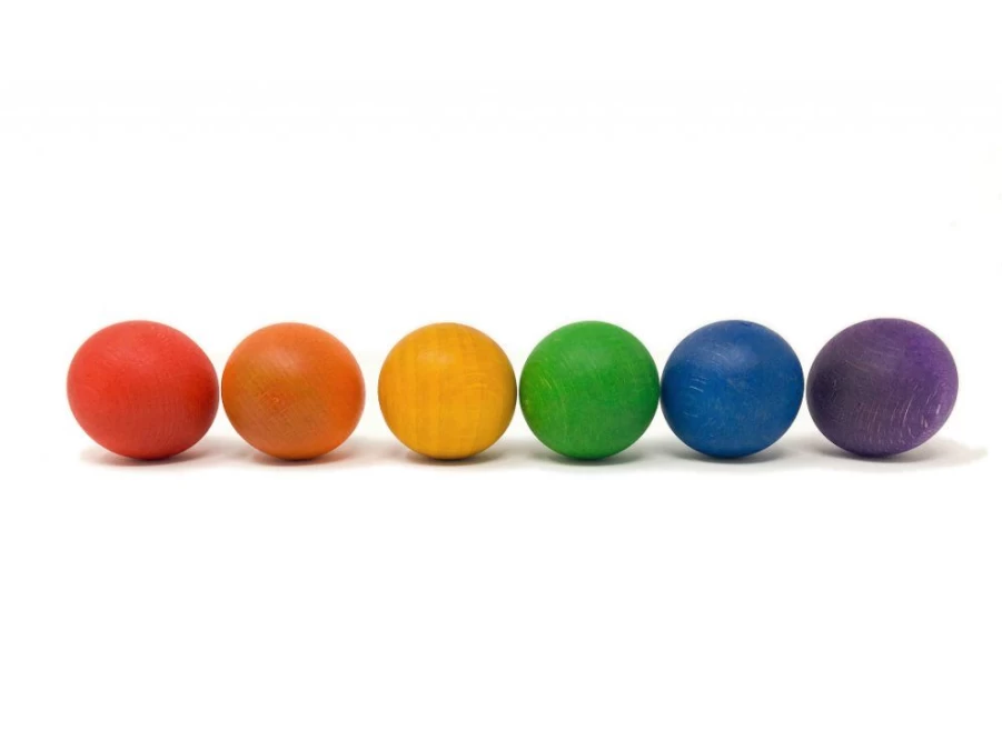 Utukutu Wooden Balls (6 Pcs) | Toys