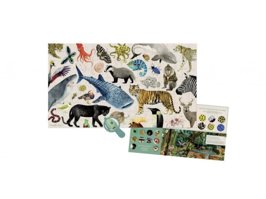 Utukutu Puzzle Animals Of The World 200 Pieces | Toys