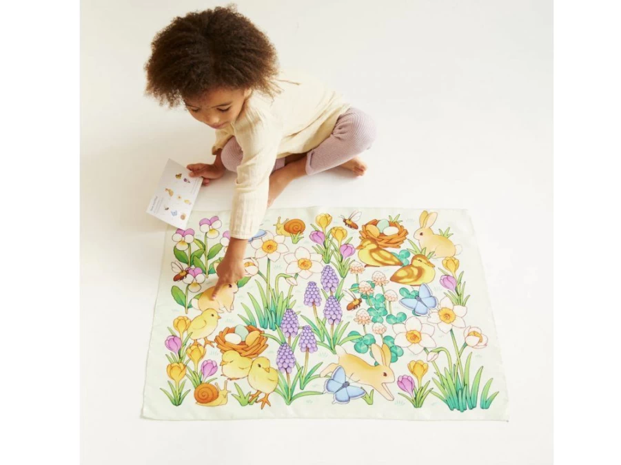 Utukutu Silk Scarf Search And Find - Easter | Toys