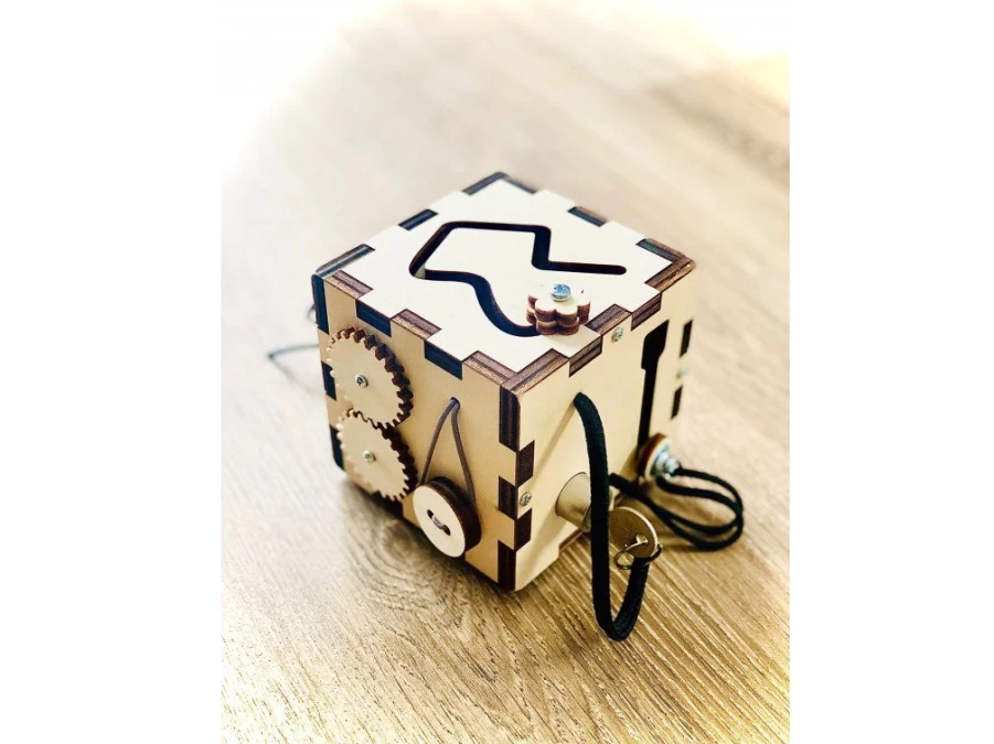 Utukutu Activity Board Montessori Cube | Mobility And Balance Aids