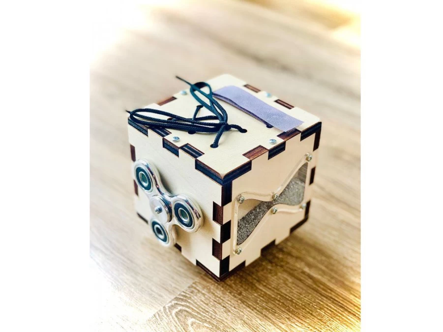Utukutu Activity Board Montessori Cube | Mobility And Balance Aids