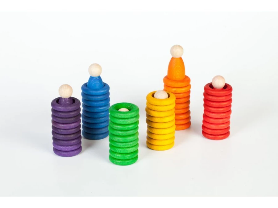 Utukutu Nins, Rings & Coins (60 Pcs) | Toys