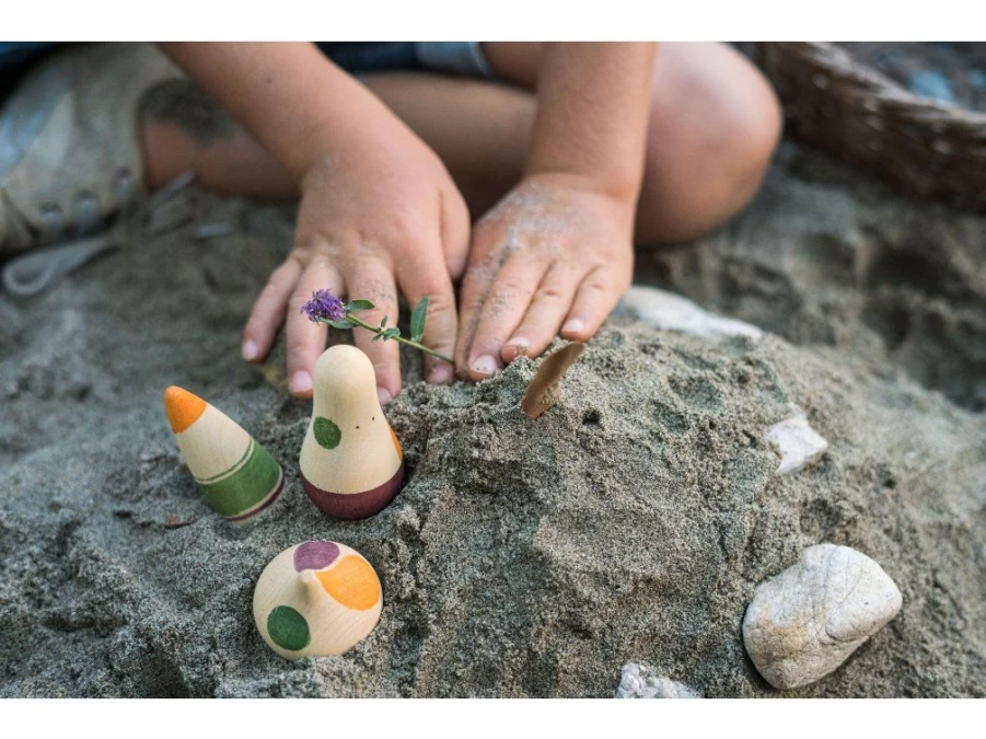 Utukutu Ooh-Lala! Wooden Toys (3Pcs) | Toys