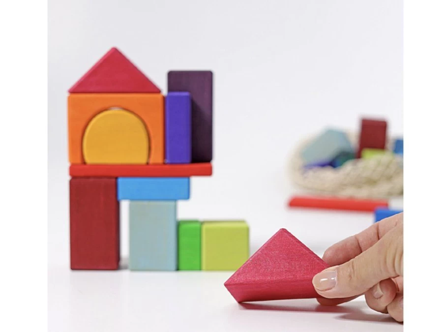 Utukutu Colored Geo-Blocks | Toys
