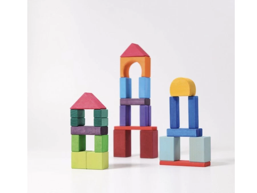Utukutu Colored Geo-Blocks | Toys