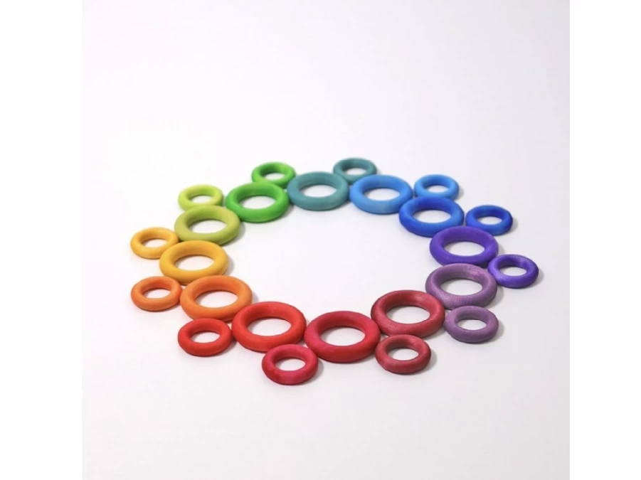 Utukutu Building Rings Rainbow | Toys