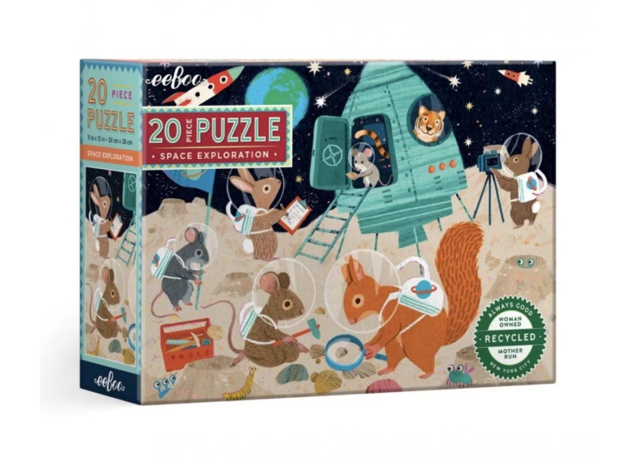 Utukutu Puzzle Space Expedition 20 Pieces | Toys